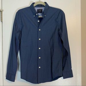 Abercrombie & Fitch Men’s Blue Dress Shirt